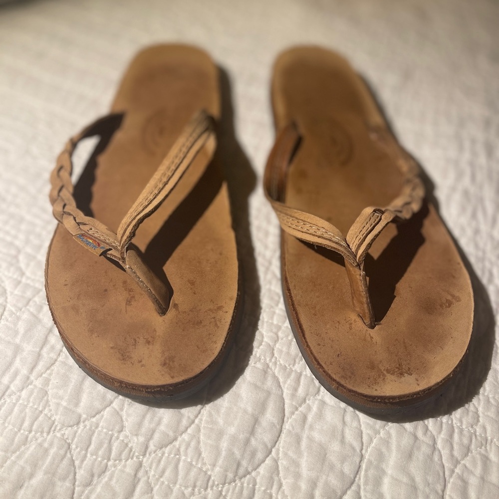 Rainbow Flip flops